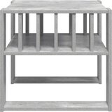  Kava Stol Betonski sivi 66 x 49,5 x 45 cm Konstruirano drvo | Eponuda.com