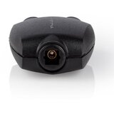 Nedis Toslink ženski do 2 ženskih digitalnih avdio optičnih adapterjev, Črna, (5000218649) | Shoptok.si