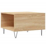  Stolić za kavu boja hrasta 55x55x36,5 cm konstruirano drvo | shoptok.hr