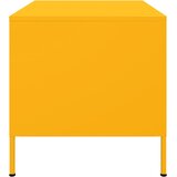  Stolić za kavu boje senfa 68x50x50,5 cm čelik | shoptok.hr