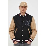 Tommy Hilfiger Bomber jakna x Shawn Mendes moška, črna barva | Shoptok.si