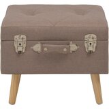  Tabure za pohranu od tkanine 40 cm smeđi | Eponuda.com