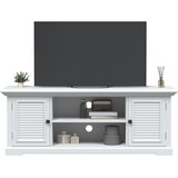 vidaXL TV omarica bela 110x30x41 cm inženirski les | Shoptok.si