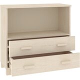  Komoda HAMAR boja meda 85 x 35 x 80 cm od masivne borovine | shoptok.hr