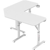 Hero 7.3 Bijeli podesivi kutni stol za igranje 140 cm | shoptok.hr