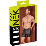 NEK - moške kratke hlače s kovinsko zaponko (črne) - M Cene