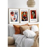 WALLXPERT Huhu538 - Višenamenska dekorativna slika u okviru (3 komada) 30 x 40 cm | Eponuda.com