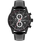 Lee Cooper Muški ručni sat, Kvarcni mehanizam, 45mm, Crno kućište, Crni, LC07855.651 | Eponuda.com