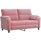  Set sofe 3 pcs Ružičasta Baršun - Ružičasta 1-sjedalo + 2-sjedalo (140 cm) + 3-sjedalo | shoptok.hr