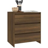  Komoda boja smeđeg hrasta 70 x 41 x 75 cm od iverice | shoptok.hr