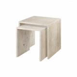 Blomus Kamnite odlagalne mizice v kompletu 2 kos 45x45 cm VARU - Blomus Cene
