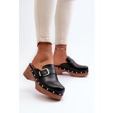 Boto FI1 Women's Slide Sandals with Buckle Black Seprilla | shoptok.hr