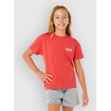 Rip Curl Ocean Break Relaxed Kids T-shirt deep red | Shoptok.si