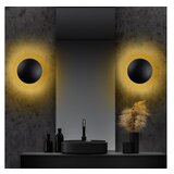 Opviq Črna/v bakreni barvi LED stenska svetilka ø 25 cm Yosma – | Shoptok.si