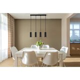 Globo 57918-4HB - Luster na sajli JAMES 4xGU10/25W/230V crna | Eponuda.com