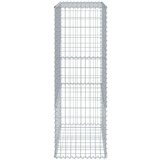 vidaXL Gabionska košara s pokrovom 300x50x150 cm pocinkano železo Cene