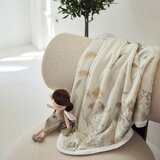 Jollein pamučna dekica dreamy mouse/velvet fleece | shoptok.hr