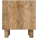  Ručno rađeni noćni ormarić Tamnije smeđi teak 40 x 30 x 45 cm | Shoptok.si