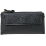 Verde Novčanik ženski sa magnetnim zatvaranjem i zipom 1394, 20×3×10 cm crna ( 16NZV1394B ) Cene