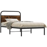 vidaXL Posteljni okvir brez vzmetnice 90x190 cm dim. hrast inž. les Cene