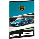 Ars Una Lamborghini modra črtasta zvezek za 1. razred A/5 | Shoptok.si