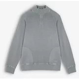 Scalpers Sweater majica 'Neat' kameno siva