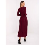 Italy Moda Dress-IT-SK-21619.97-burgundy | Shoptok.si