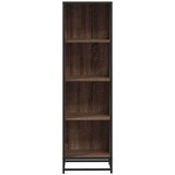 vidaXL Knjižna omara rjavi hrast 40x35x139 cm inženirski les | Shoptok.si