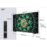 Tcl 98Q7C 4K QD-Mini LED HDR PREMIUM TV z Google TV 248 cm (98") | Shoptok.si
