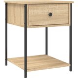  Noćni ormarići 2 kom boja hrasta 44x45x58 cm konstruirano drvo | Eponuda.com