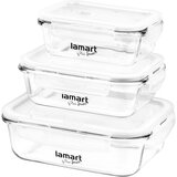 Lamart set staklenih posuda za hranu LT6011 | shoptok.hr