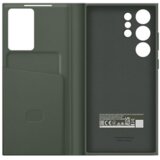 Samsung original torbica Clear View EF-ZS918CVE za Galaxy S23 Ultra 5G - zelena | Shoptok.si