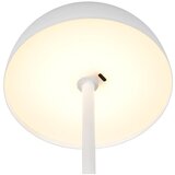  Mat bela LED namizna svetilka s kovinskim senčilom (višina 21 cm) Munoz – | Shoptok.si