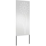 Privatnost u vrtu Rezbarija Srebrno 50 x 140 cm Pocinčani čelik | Eponuda.com