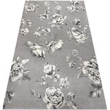 RugsX Preproge Preproga GNAB 60642653 Cvetje vrtnice siva / 120x170 cm Siva | Shoptok.si