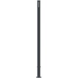  Ograjni panel siv 1564x186 cm WPC | Shoptok.si