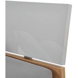 XORA postelja 120 cm x 200 cm , leseni material siva, barve hrasta | Shoptok.si