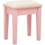  Mizica za ličenje s stolčkom roza 65x36x128cm pavlovnija in MDF, (20713005) | Shoptok.si