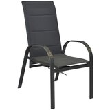 Gardenson Vrtni Stol Amalfi, 2 Kos, Antracit | Shoptok.si