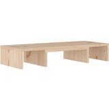  Stalak za monitor 60 x 24 x 10,5 cm od masivne borovine | shoptok.hr