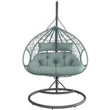 Bessagi Garden Viseč Sedež Enea, Turkizna, Temno Siva | Shoptok.si