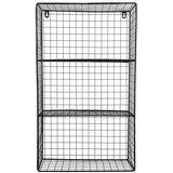 PT LIVING Crna željezna polica s više razina 60 cm Reja – | shoptok.hr