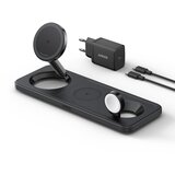 Anker MagGo Wireless (15W, 3-in-1 Pad) - Black Cene