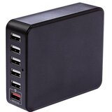 GRIXX 5 portni USB punjač + 1 brzi USB priključak | shoptok.hr