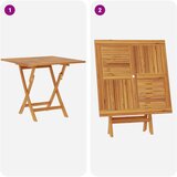  Set za vrt s 3 komada na preklapanje 3 kom. Prirodna | shoptok.hr