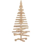  Božićna drvca KOTKA 120 cm Masivna borovina Prirodna | shoptok.hr