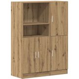 vidaXL 2-dijelni set kuhinjskih ormarića Artisan hrast izrađen od drva | shoptok.hr