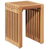  Vrtni bočni stol 3 pcs Smeđa 33 x 44,5 x 51 cm Čvrsto teak drvo | Eponuda.ba