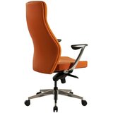 MID.YOU PISARNIŠKI STOL tekstil rjava | Shoptok.si