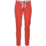 Freeman T.Porter Hlače Chino / Carrot CLAUDIA FELICITA Rdeča | Shoptok.si